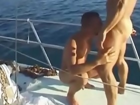 Romantic Fucking in Boat