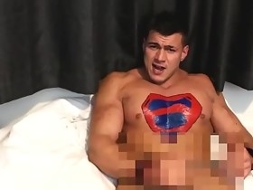 SUPERMAN MADE TO WANK IN CHAINS