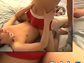 Twink in underwear jerking off and blowing with his buddy