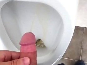 turkish teen public urinal pissing