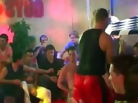 Gay men groups dicks movie This epic male stripper party heaving with